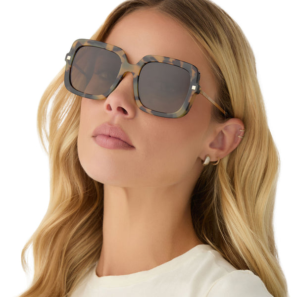 sandra - brown kombu + brown gradient + polarized sunglasses 6