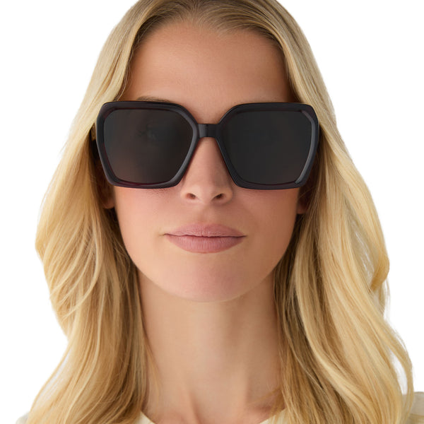 sloane - aubergine + grey sunglasses 1