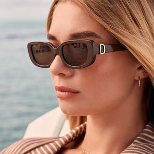 Daphne Rectangle Sunglasses | Truffle & Truffle | DIFF Eyewear