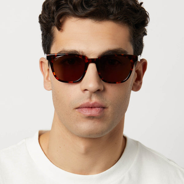 colton - rich tortoise + brown + polarized sunglasses 5