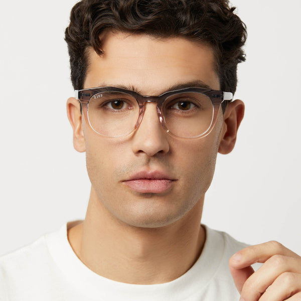 weston - smoke rose crystal ombre + prescription glasses 7
