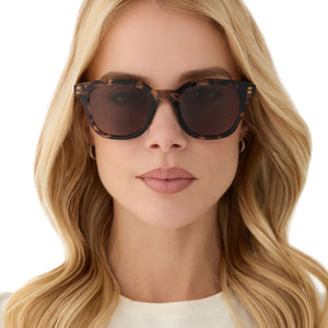 プリティーリズム プリティーマガジン 2013 Autumn Bridget Round Sunglasses | Espresso Tort & Brown | DIFF Eyewear