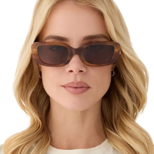New in Box DIFF Eyewear Daphne Sunglasses DIFF- Daphne Polarized Sunglasses – The Exclusive Look main image 3