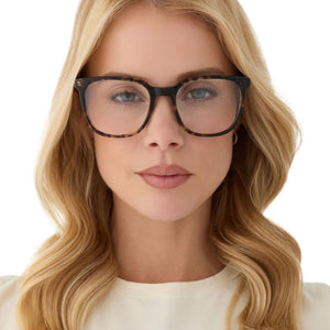 Parker Square Prescription Glasses | Espresso Tort | DIFF Eyewear