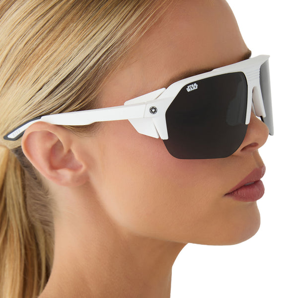 stormtrooper sport - galactic white + category 3 polarized dark grey sunglasses 6