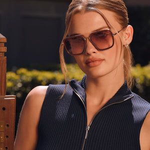 Jordan Navigator Sunglasses | Red & Burgundy Gradient | DIFF Eyewear