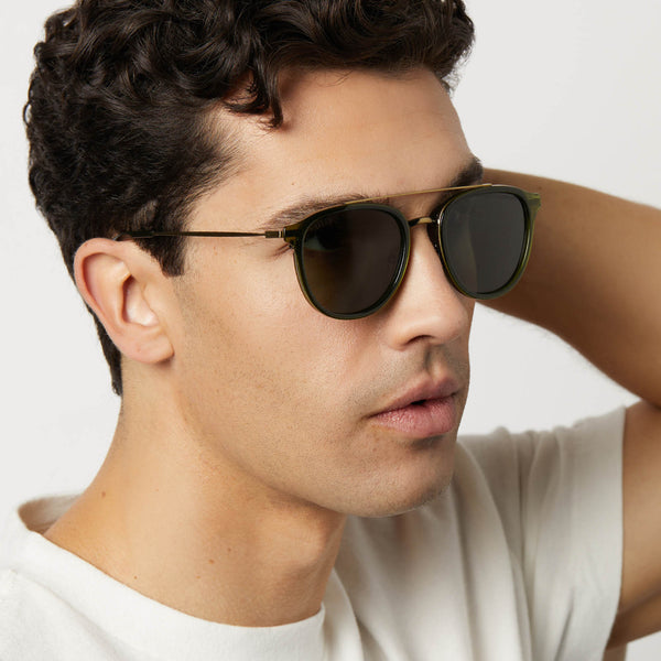 camden - dark olive crystal + g15 + polarized sunglasses 5