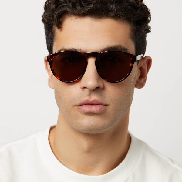 cody xl - rich tortoise + brown + polarized sunglasses 1