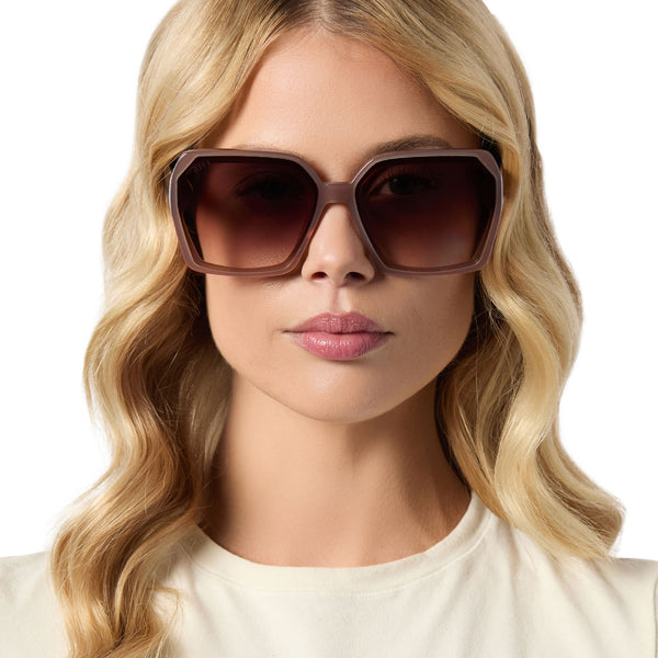 sloane - macchiato + brown gradient sunglasses 6