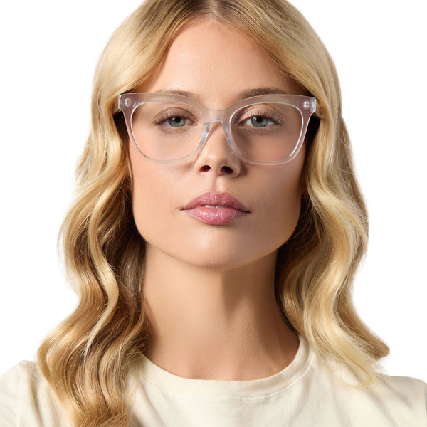 winston - opalescent pink + prescription glasses 1