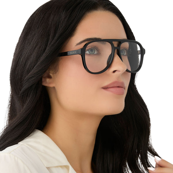 tatum - black + blue light readers 1