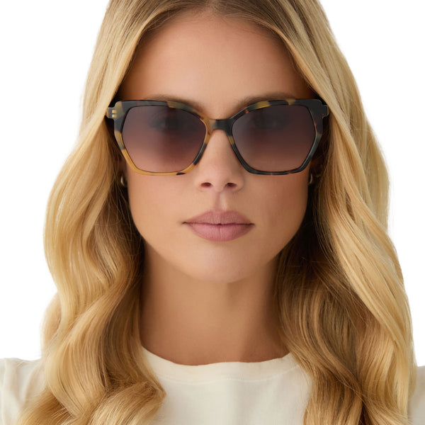 vera - brown kombu + brown gradient + polarized sunglasses 1