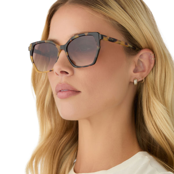 vera - brown kombu + brown gradient + polarized sunglasses 5