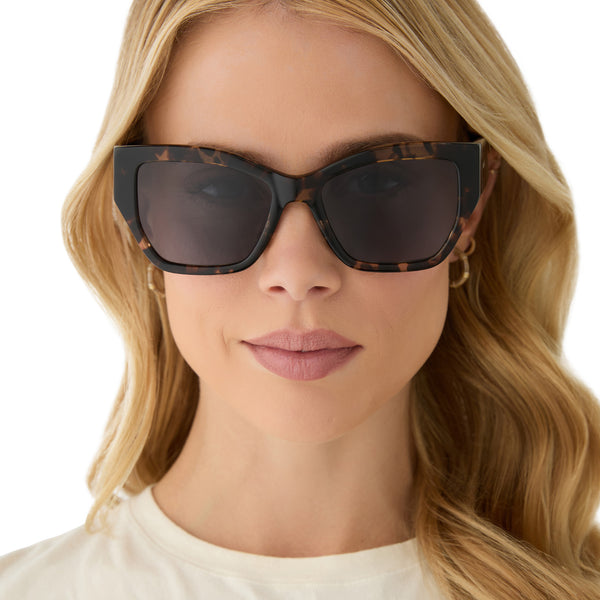 vivienne - espresso tortoise + grey + polarized sunglasses 1
