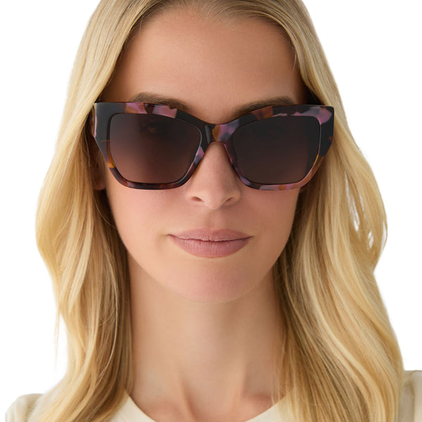 vivienne - torino tortoise + brown gradient sunglasses 6
