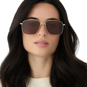DIFFeyewear DIFF Eyewear Gia Oversized Square Sunglasses | Dillard main image 3
