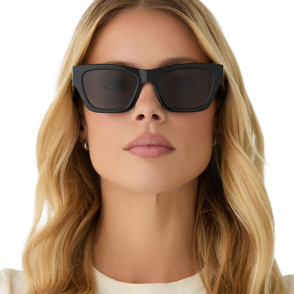 beth ii - night sky black + silver w grey + polarized sunglasses 7