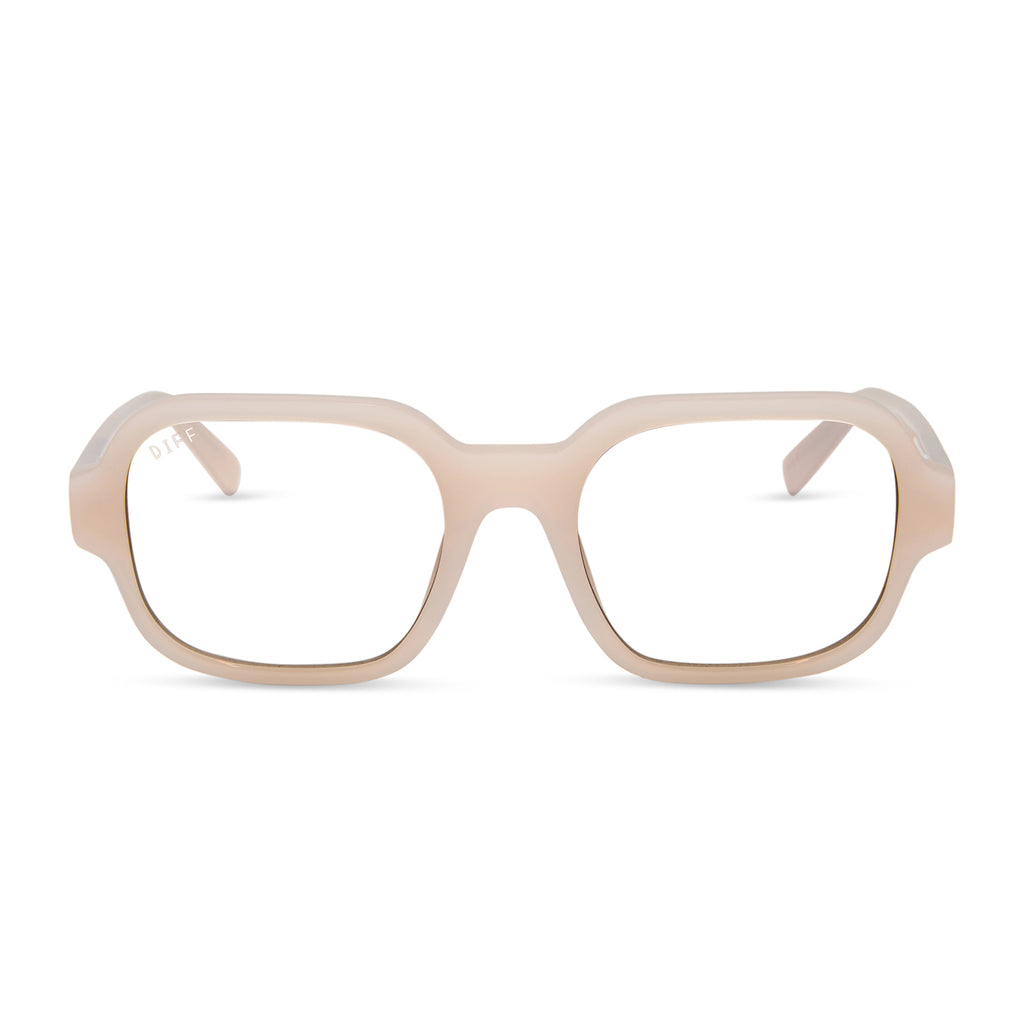 LOLA - MILKY BLUSH + GLASSES