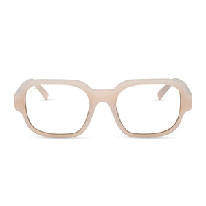 ASPYN OVARD - LOLA + MILKY BLUSH + PRESCRIPTION GLASSES