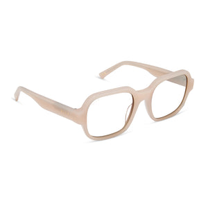 ASPYN OVARD - LOLA + MILKY BLUSH + PRESCRIPTION GLASSES