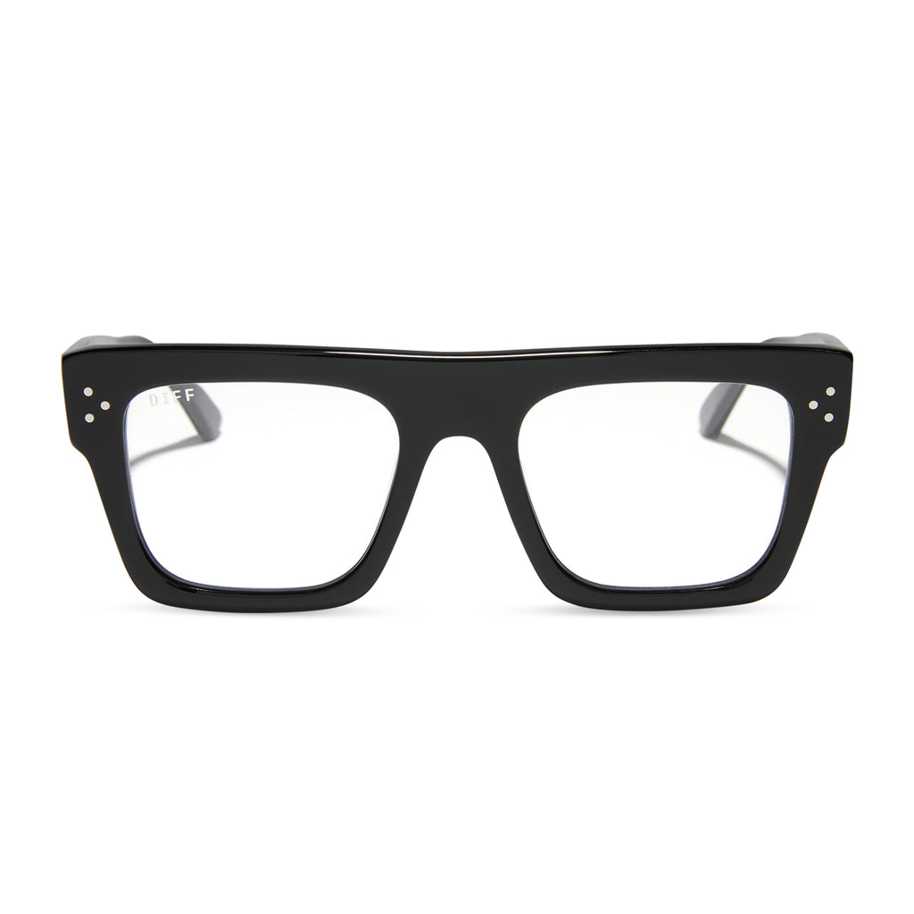 ROBERTS - BLACK + GLASSES