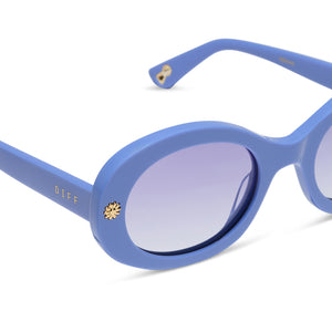 Alice In Wonderland Alice Sunglasses | Periwinkle Blue  display picture 2