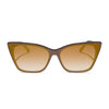 Color swatch for alina - moscow mule + brown gradient gold flash sunglasses