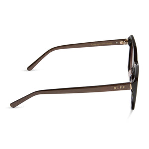 Alina Cateye Sunglasses | Moscow Mule & Brown Gold Flash | DIFF