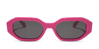 swatch for ALLEGRA - BRIGHT PINK + GREY SUNGLASSES