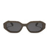 Color swatch for allegra - café ole + brown flash + polarized sunglasses