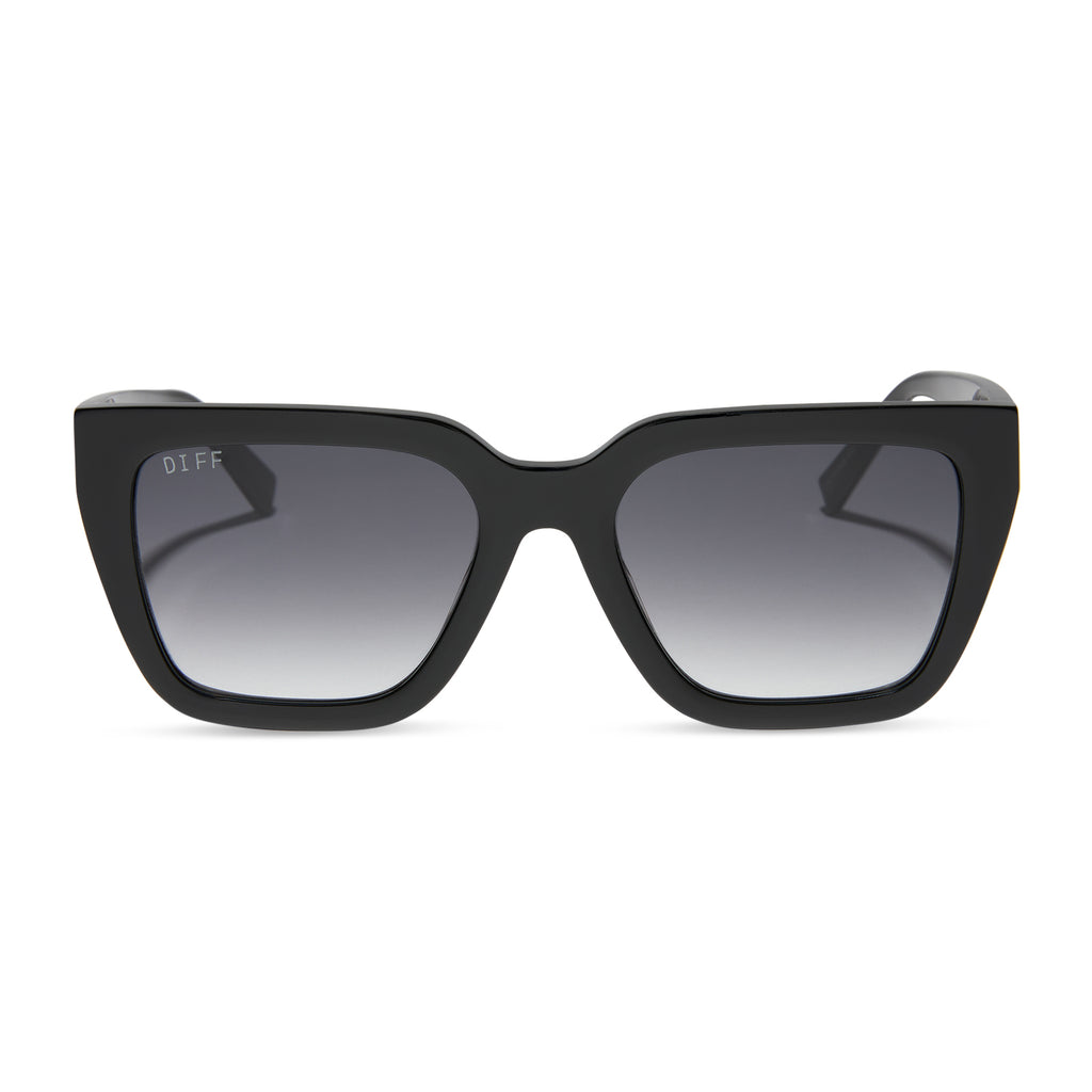 AMARA - BLACK + GREY GRADIENT SUNGLASSES