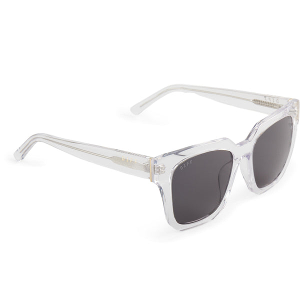ariana - clear crystal + grey sunglasses 3