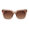 Color swatch for ariana ii - café ole + brown gradient + polarized sunglasses