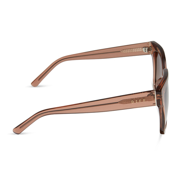 ariana ii - café ole + brown gradient + polarized sunglasses 3