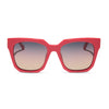 Color swatch for ariana - sunset + twilight gradient sunglasses