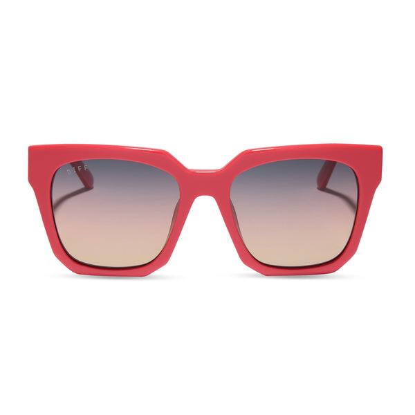 Ariana Square Sunglasses | Sunset & Twilight Gradient | DIFF  display picture 2