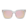 Color swatch for ariana ii - café ole + brown gradient + polarized sunglasses