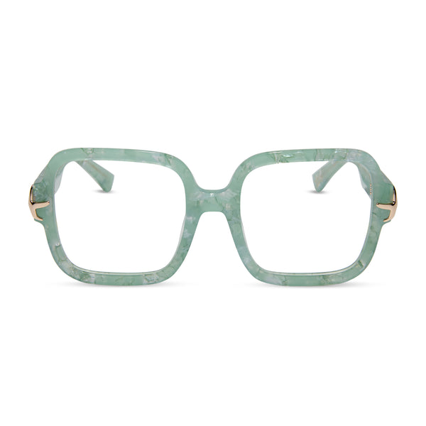 disney princess - ariel + green pearl + prescription glasses
