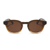 Color swatch for arlo - mocha + brown + polarized sunglasses
