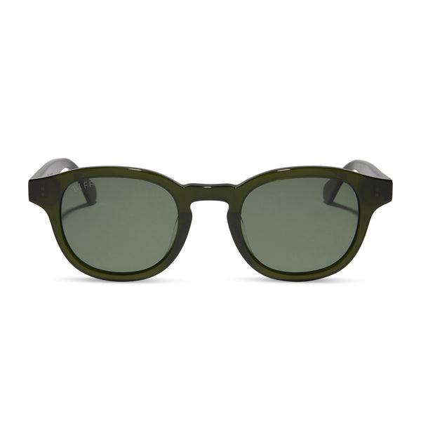 arlo xl - dark olive crystal + g15 + polarized sunglasses