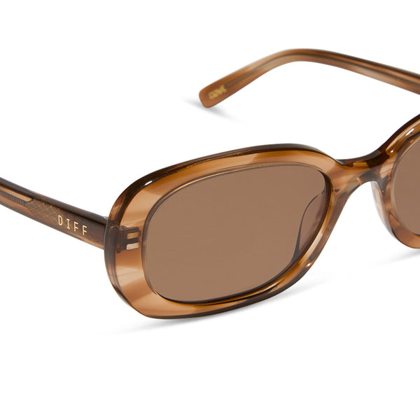 aspyn ovard - cove + tortoise + brown sunglasses 4