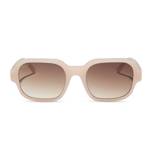 ASPYN OVARD - LOLA + MILKY BLUSH + BROWN GRADIENT SUNGLASSES