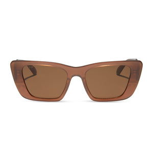 AURA - MACCHIATO + BROWN + POLARIZED SUNGLASSES