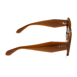 Aura Square Sunglasses | Black & Grey Gradient | DIFF Eyewear