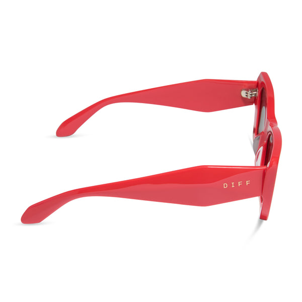 aura - sunset + grey + polarized sunglasses 3