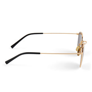 AXEL - GOLD + GREY SUNGLASSES