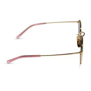 AXEL - GOLD + PINK RUSH MIRROR SUNGLASSES