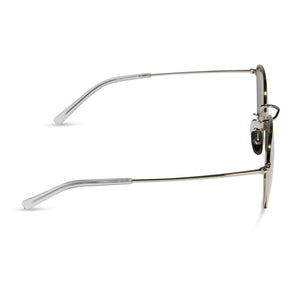 AXEL - SILVER + TURQUOISE ICE MIRROR SUNGLASSES