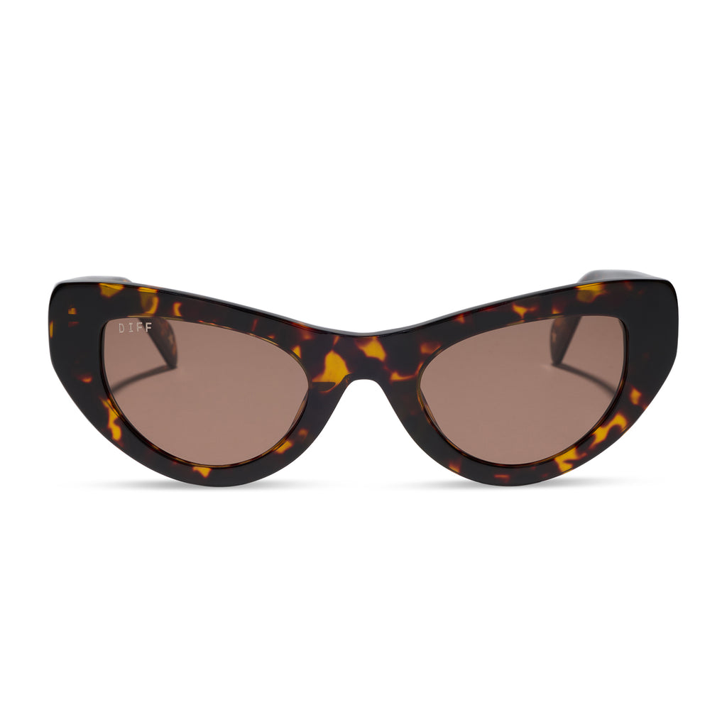 THE MESA - TORTOISE + BROWN SUNGLASSES