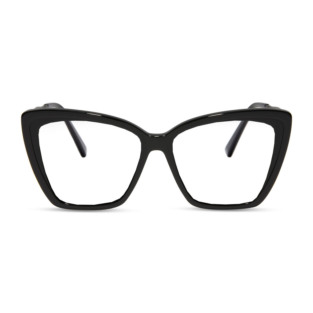 BECKY II - BLACK + BLUE LIGHT TECHNOLOGY GLASSES